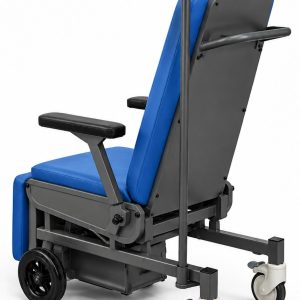 LEOCARE hasta taşıma koltuğu – arka çapraz görünüş