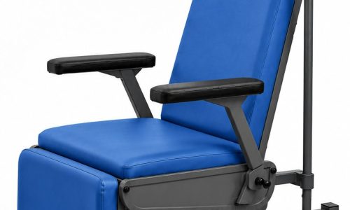 LEOCARE hasta taşıma koltuğu – ön çapraz görünüş